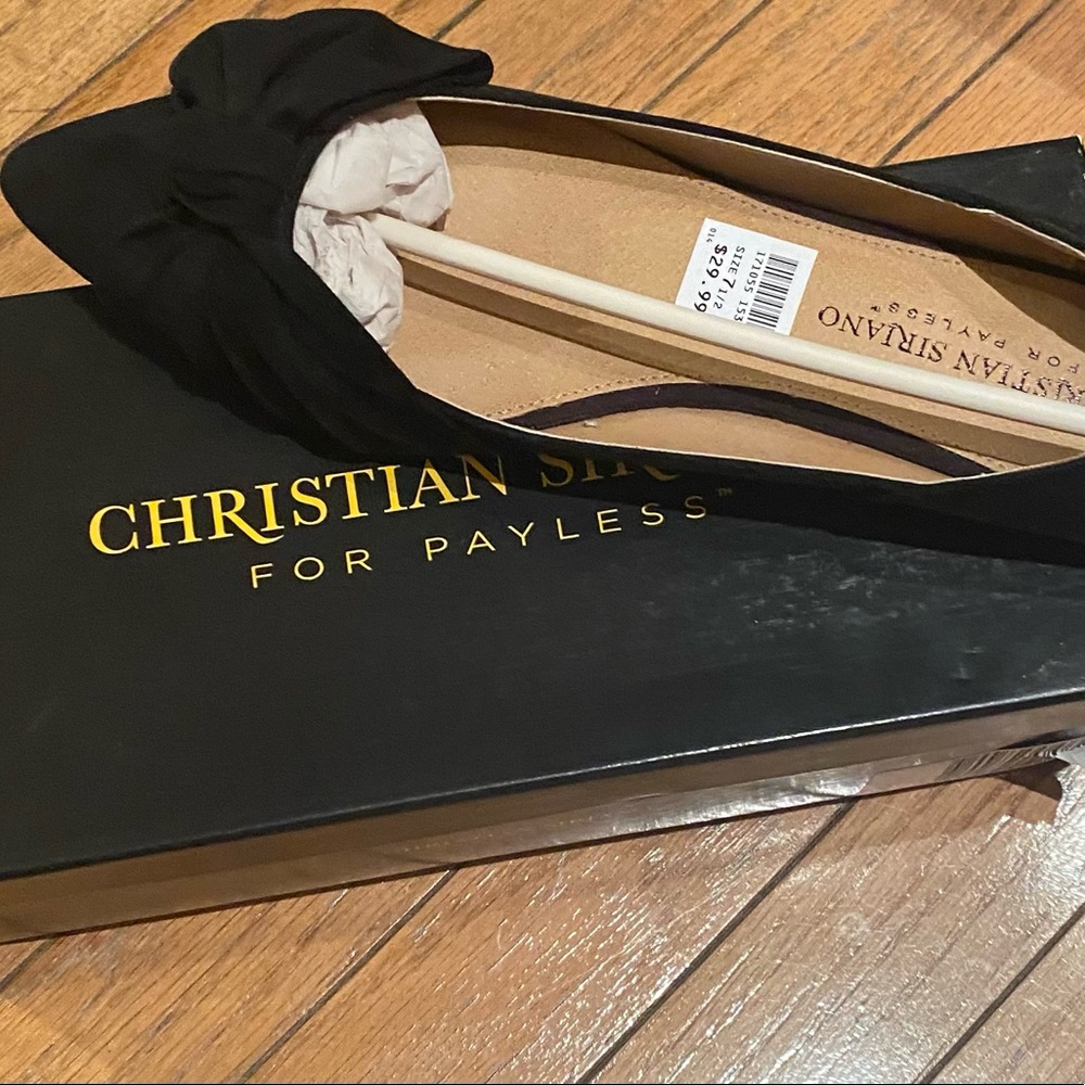 Christian Siriano for Payless Black Flats